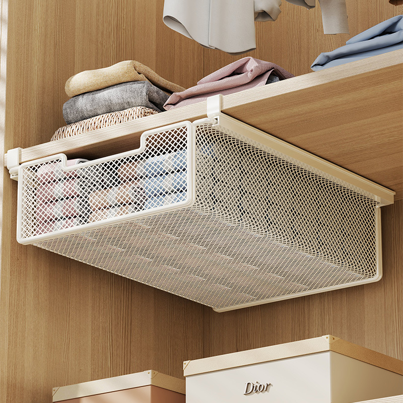 Вешалка для одежды, корзина для хранения, многослойная полка для одежды