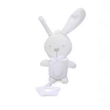 Children's tooth glue pendant rabbit elephant civet cat pendant car hanging bed hanging BB Bell