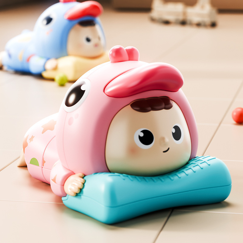 Children's Baby Learning Crawling Toys Educational Children's Baby Toys Guide Head-up Training Educational Early Education Crawling Toys