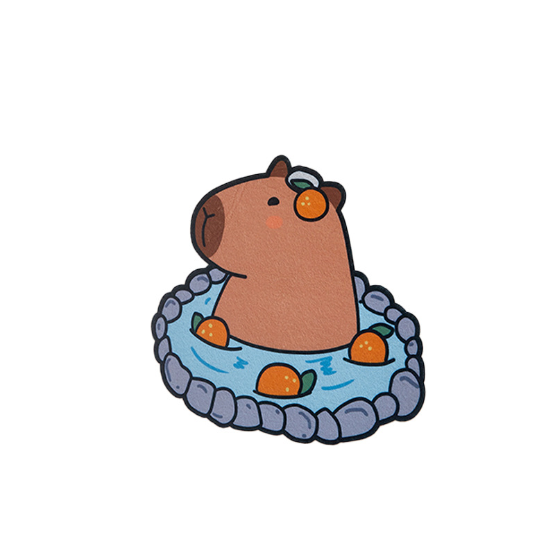 Bathroom Toilet Deodorizing Stickers Cartoon Self-Adhesive Aromatherapy Stickers Deodorizing and Fragrant Toilet to Remove Odor Cute Decoration Wangzhi