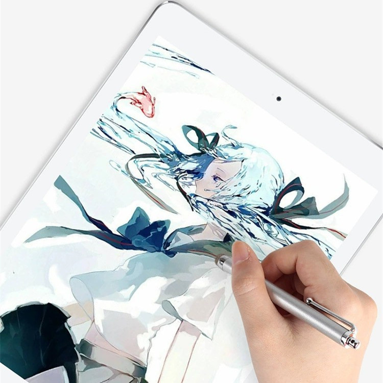 Painting Conductive Cloth Head Stylus Universal Paint Touch Pen Capacitive Pen Metal Mobile Phone Stylus Wholesale