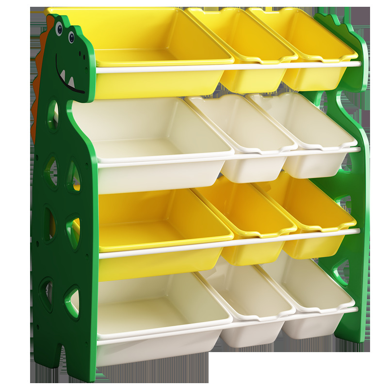 Children's toy storage rack cartoon toy shelf baby storage rack multi-layer kindergarten storage cabinet factory production