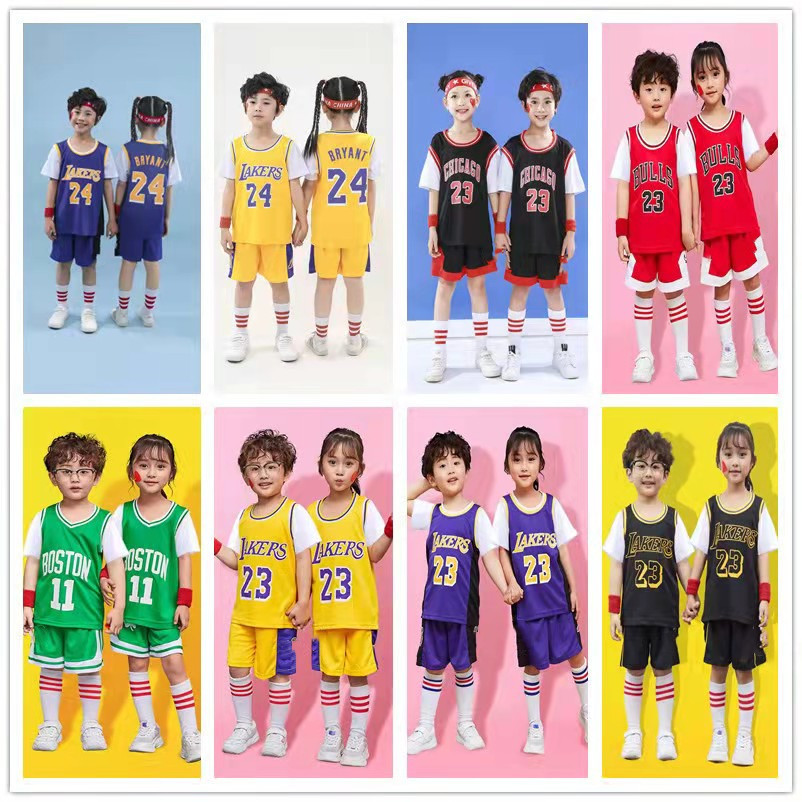 Комплект для родителей и детей, фальшивый двухкомпонентный комплект для средней школы, форма для тренировок, короткий рукав