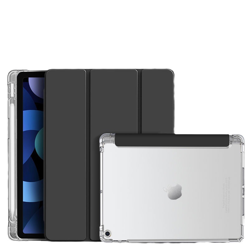 Suitable for Ipad11 Protective Case with Pen Slot 25 Models 10.2inch Air Bag 68Th Generation Transparent Air Case Seventh Generation Pro12.9