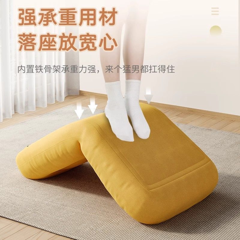 Lazy Sofa for Bedroom, Reclining and Sleeping, Bay Window Small Sofa, Windowsill Bed, Backrest, Lazy Chair, Cushion, Tatami