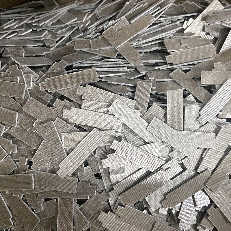 Factory Customized High Temperature Resistant Curling Iron Insulation Mica Sheet Hair Straightener Mica Gasket Insulation Mica Plate Processing