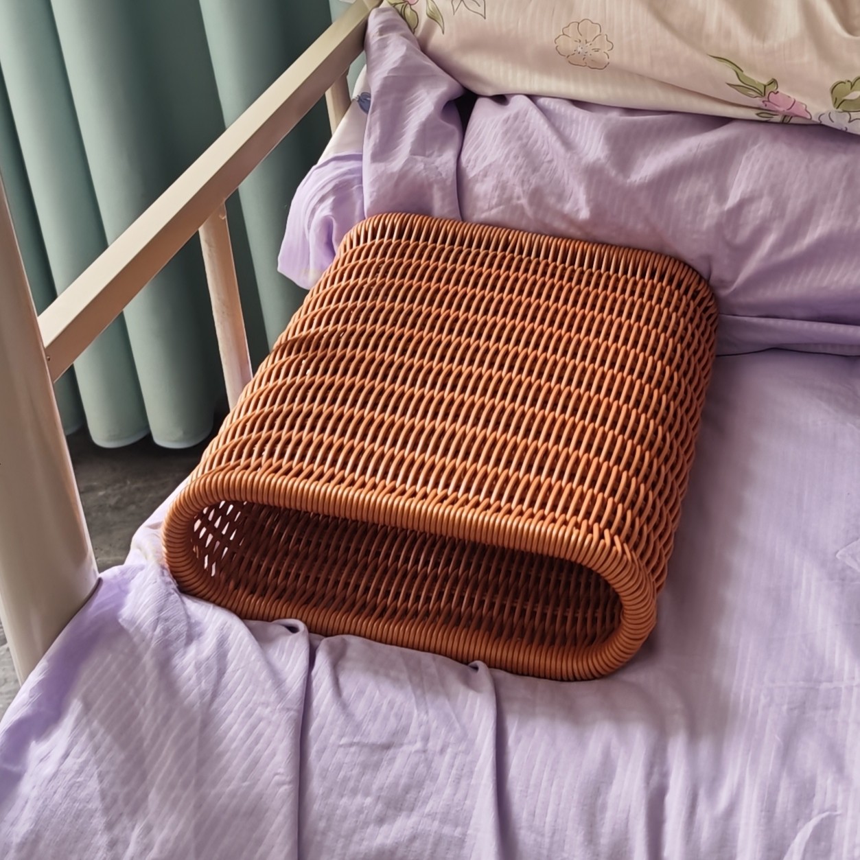 Жесткая летняя охлаждающая подушка, подушка для шейного отдела, ручная работа, дышащая полая подушка, подушка против онемения рук