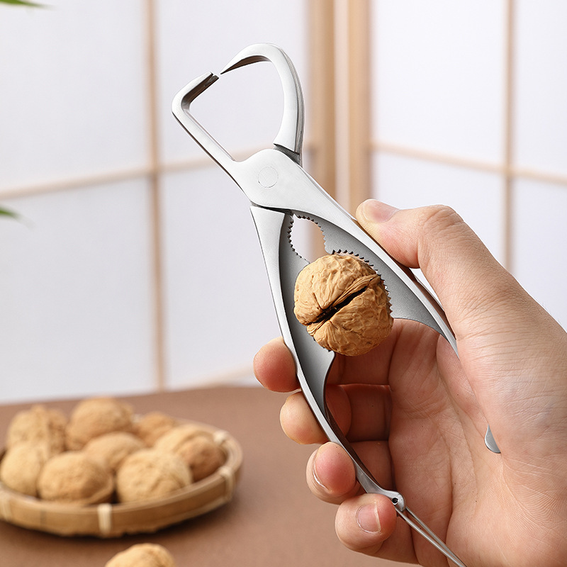 Stainless Steel Tea Pliers Tea Needle Multifunctional Labor-saving Tea Cake Tea Brick Tuo Tea Needle Chinese Cutting and Scraping Tea Set Accessories