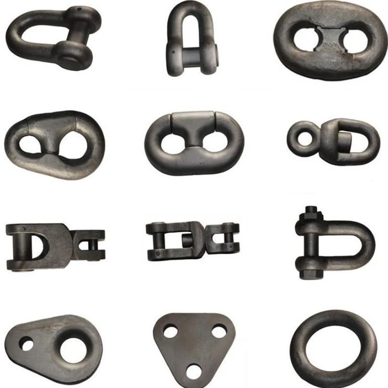 Factory Direct Supply Marine Anchor Chain with Kent Buckle End Shackle Lifting Chain, High Quality, High Strength, Corrosion Resistance