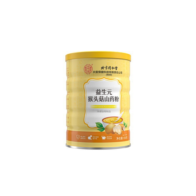 Beijing Tongrentang Inner Court Uses Prebiotic Hericium and Yam Powder 650g