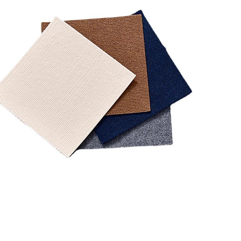 Cross-Border Self-Adhesive Splicing Floor Mats, Pet Mats, Bedroom Anti-Collision and Anti-Slip Splicing Mats with Adhesive, Commercial Carpet for Full Coverage in Offices