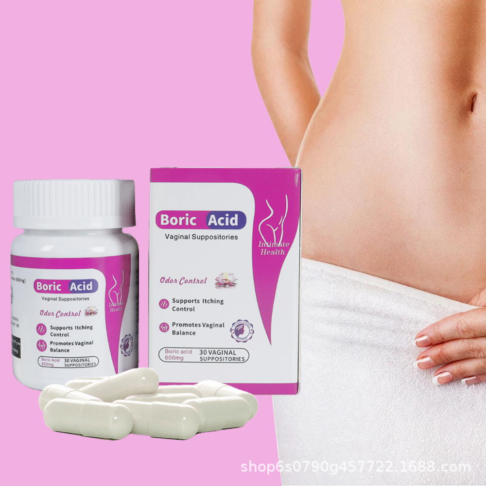 Boric Acid Capsule Yoni Pops Vaginal Suppostories Boric Acid Capsules