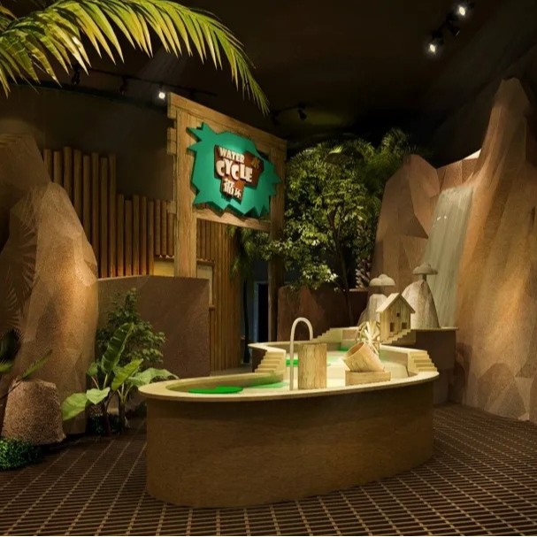 Forest-Themed Naughty Castle Customized Children's Fun Parent-Child Paradise Shopping Mall Science and Technology Museum Future-Style Amusement Facilities Processing