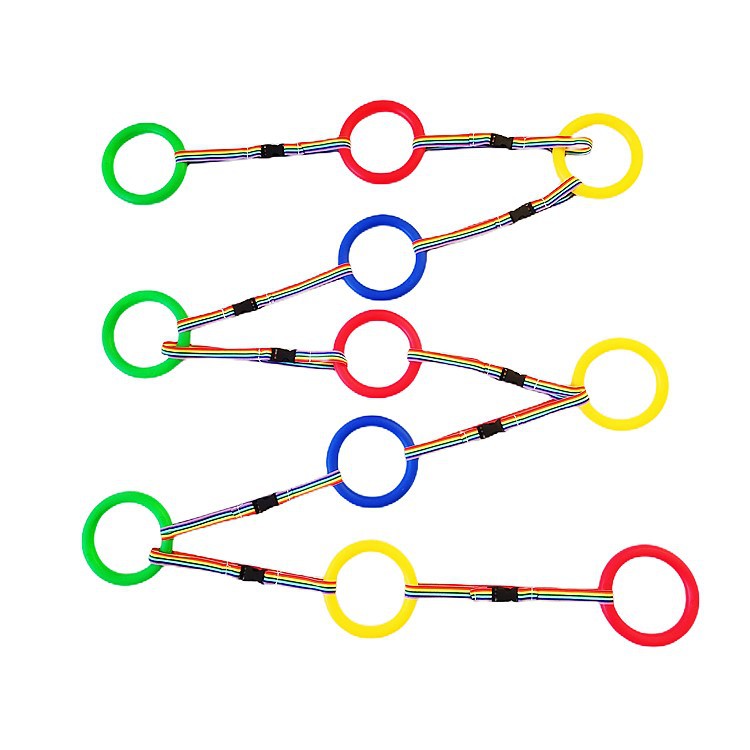 Kindergarten Queue Handle Rope Traction Rope Outdoor Travel Put Learning Pick-up Rope Anti-lost Traction Belt Pull Ring