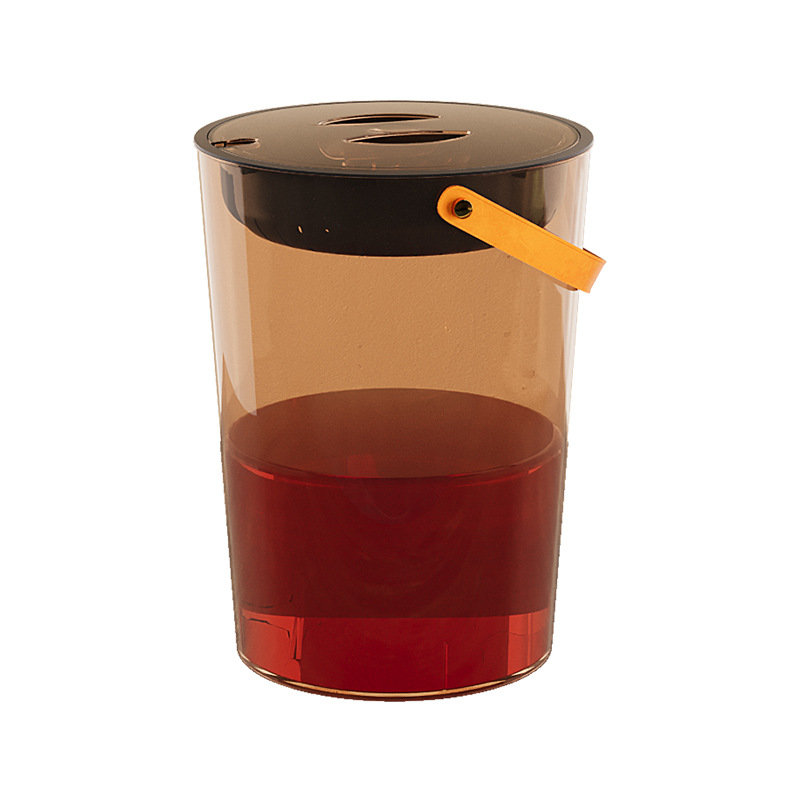 Tea Bucket Waste Water Bucket Household Tea Table Tea Dump Tea Table Large Capacity Drainage Tea Bucket Tea Scrap Bucket