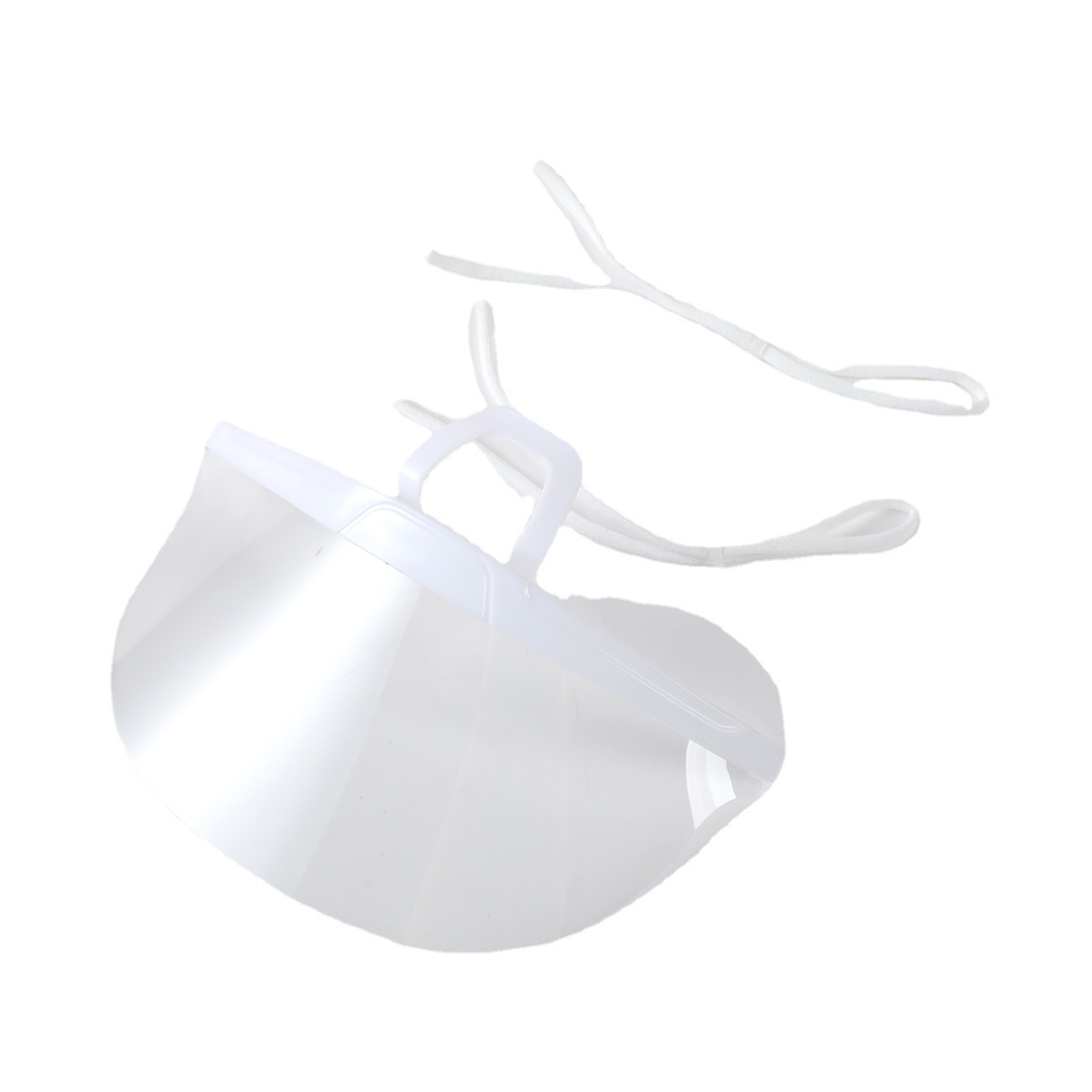 Saliva isolation protective mask transparent food mask dustproof pc disposable kitchen catering mask in stock manufacturer