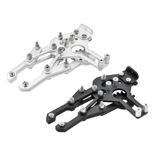 Manipulator Robot Arm DIY Parts Learning Kit Acrylic Maker Kit Single Claw No Steering Gear