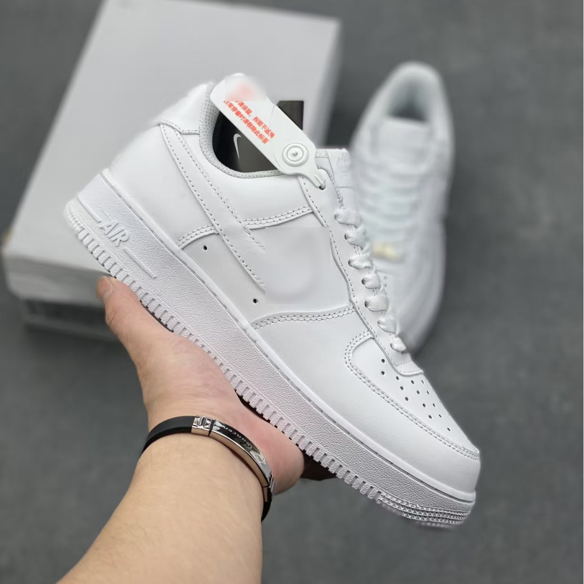 High Version Putian Aj Air Force One Pure White Af1 Wheat Color Pure Original Version Black Warrior Men's Shoes Women's Shoes Milk Coffee
