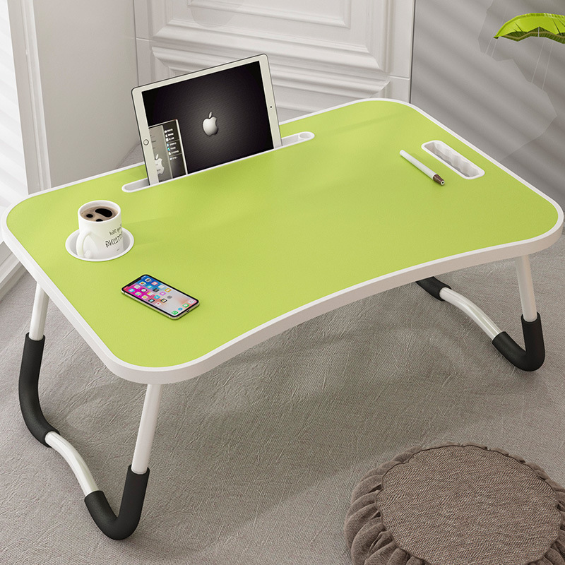 Source manufacturers injection molding integrated folding table handle computer desk bed small desk multifunctional bed folding table