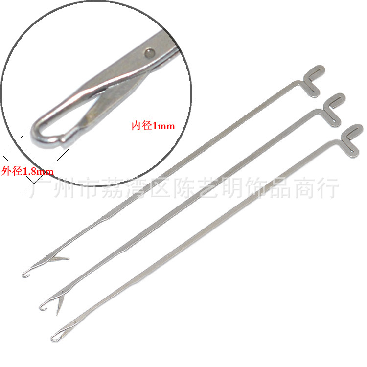 Wholesale piercing tools three-way crochet small size crochet single-head crochet beads crochet Buddha head knitting beaded crochet