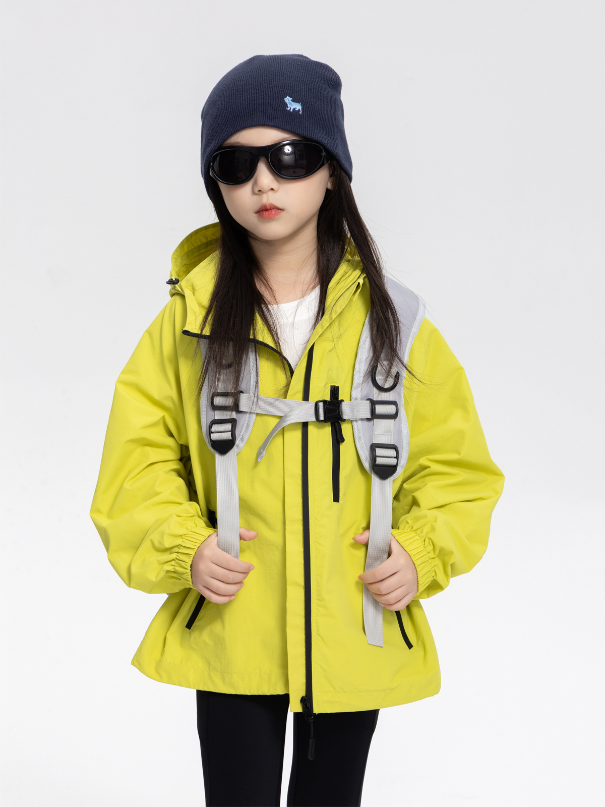 Children's Tops 2025 Autumn New Fashion Hooded Sports Tops for Boys and Girls Outdoor Windproof Top