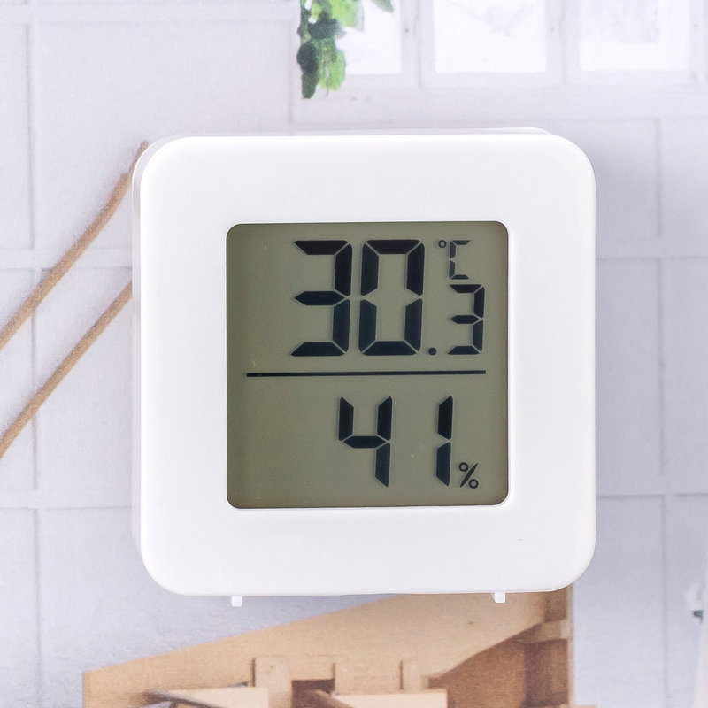 Amazon Hot Electronic Digital House Hygrometer Household Precision Thermometer Mini Vertical Wall