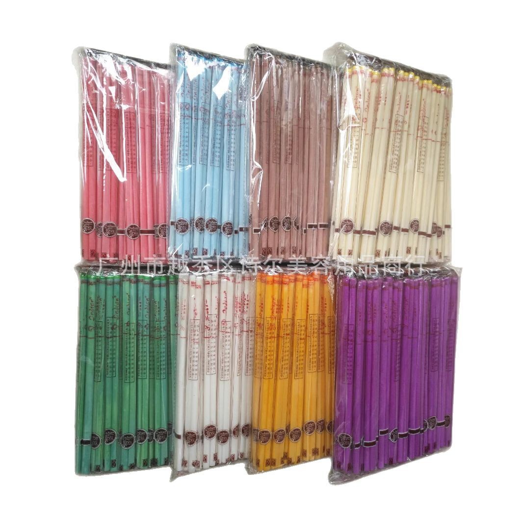 Ear Candle Source Factory Aromatherapy Straight Ear Candle with Plug · 8 Flavors and 8 Colors Round Ear Candle with Plug