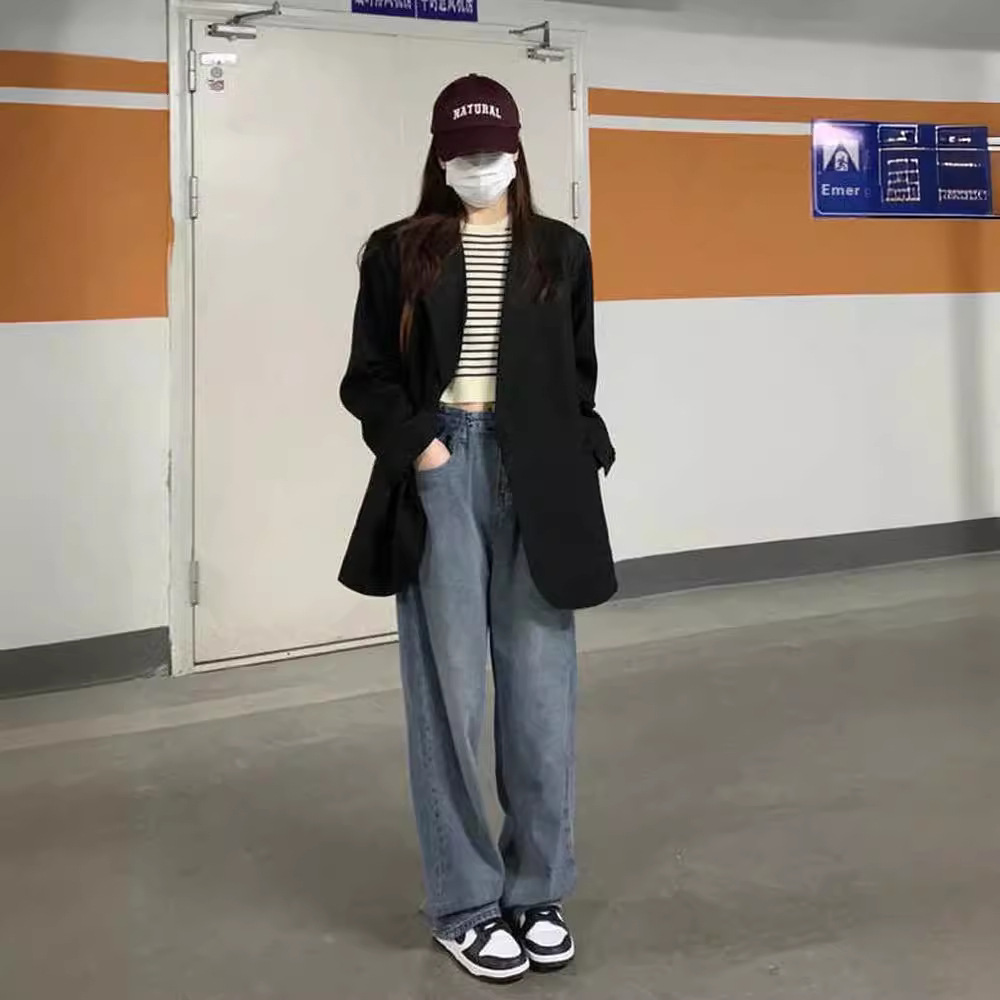 2025 New Autumn Clothing Plus Size Women's Fat mm Suit Jacket 100kg Loose Slimming Look Women's Suit [0803]