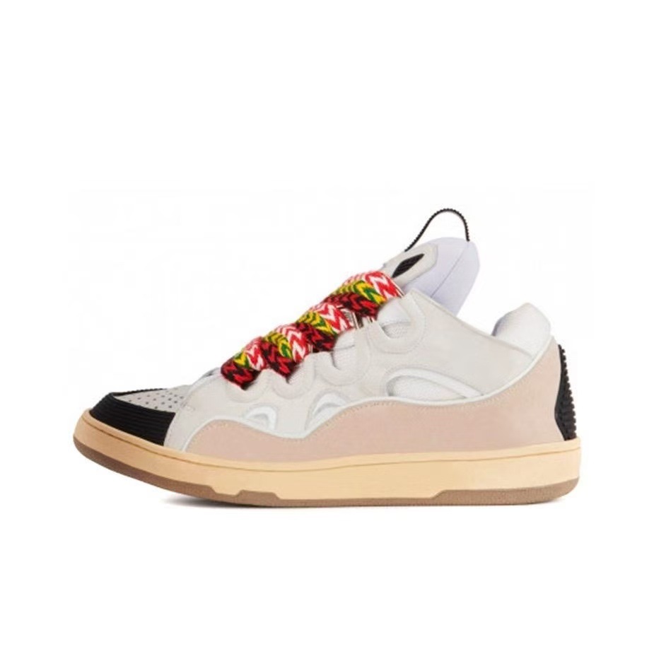 Japanese, Korean and Hong Kong Style Trendy Strappy Moral Training Shoes for Men Ulzzang Retro Couple Casual White Shoes Jogging Shoes for Women