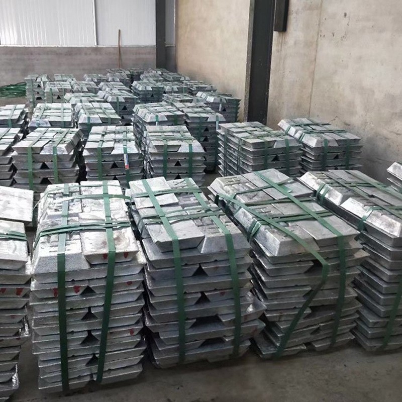 Zinc Ingot Industrial Grade Zinc Alloy Material Electroplating Die-Casting Zinc Block Metal Spray Paint Anti-Corrosion Zinc Ingot Zinc Block