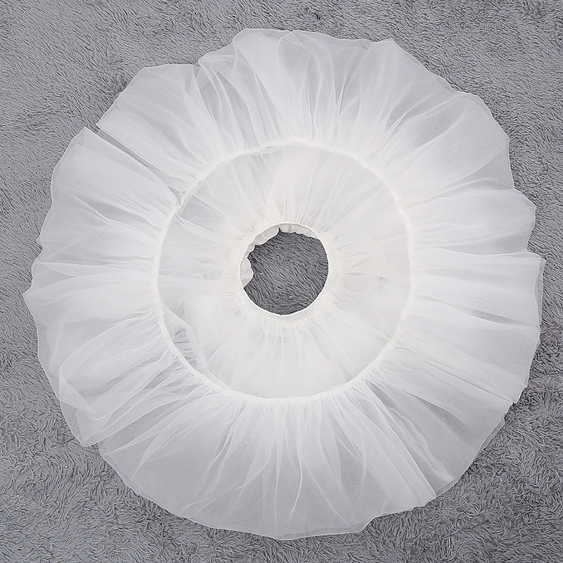 Lolita skirt boneless veil skirt cos maid soft girl Lolita tutu skirt violence Carmen veil