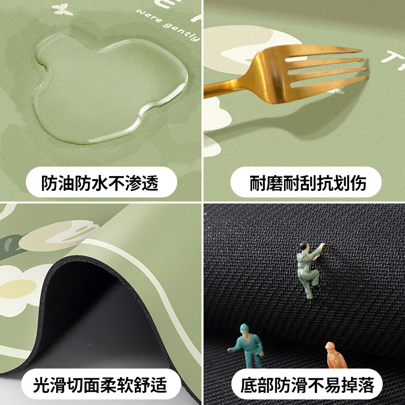 Refrigerator Top Cover Cloth Dust Cloth Mat Waterproof Oil-proof 2024 New Single and Double Door Washing Machine Dust Cover Towel