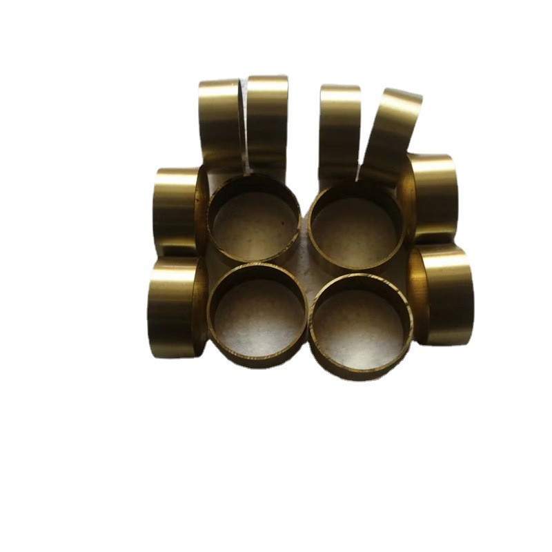 in stock H65H62 Brass Tube CNC Lathe Cutting Hollow Copper Tube Flaring Bending Drilling Polishing Plating