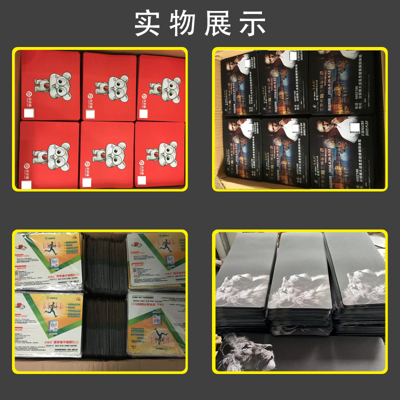 Advertising mouse pad custom logo to map custom oversized profiled source factory table mat size custom factory