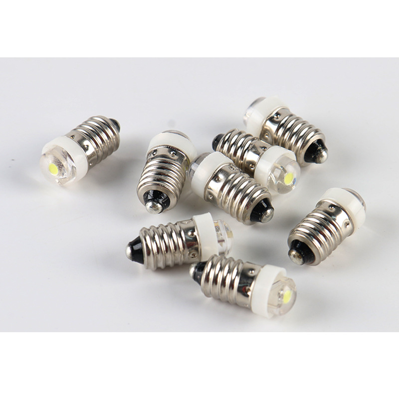Led Electric Beads Led Flashlight Bulb 1.5V-12V Spotlight Incandescent Lamp Micro Bulb