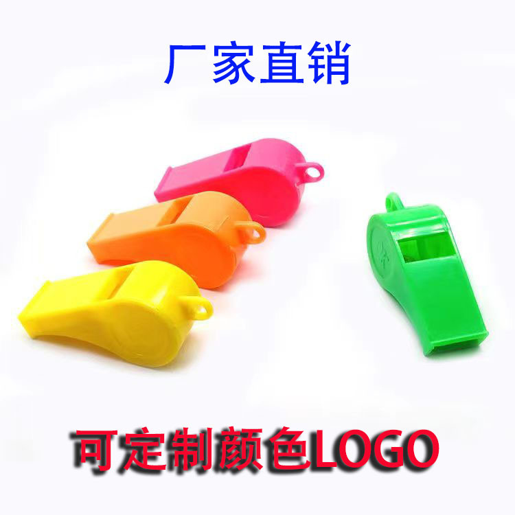 Цветной игрушечный свисток для детей, свисток в форме ОК без веревки, для болельщиков