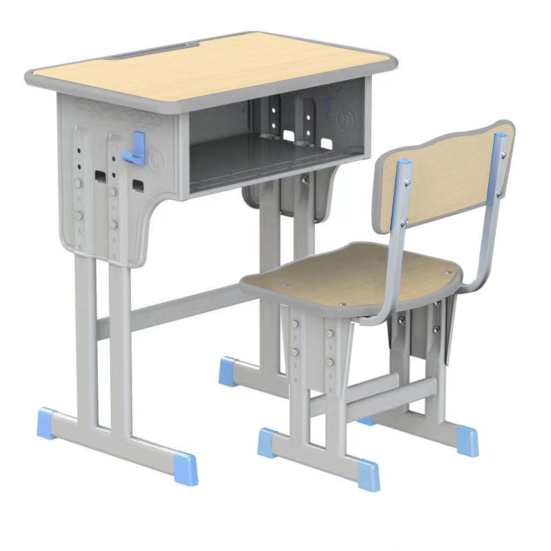 Wholesale School Training Class Primary and Secondary School Students Lifting Desks and Chairs Home Children Learning Writing Desk Backrest Chair