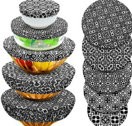 Containing cotton repeat cling film set food grade elastic mouth leftovers fresh-keeping cover set fresh-keeping cover size bowl set