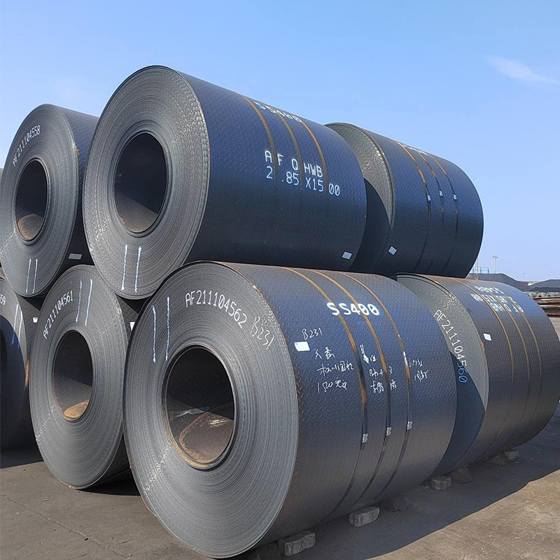 Spot Pattern Steel Plate Roll 4mm 8mm 12mm Anti-Slip Pattern Plate European Standard Pattern Plate Roll Can Be Cut to a Fixed Length