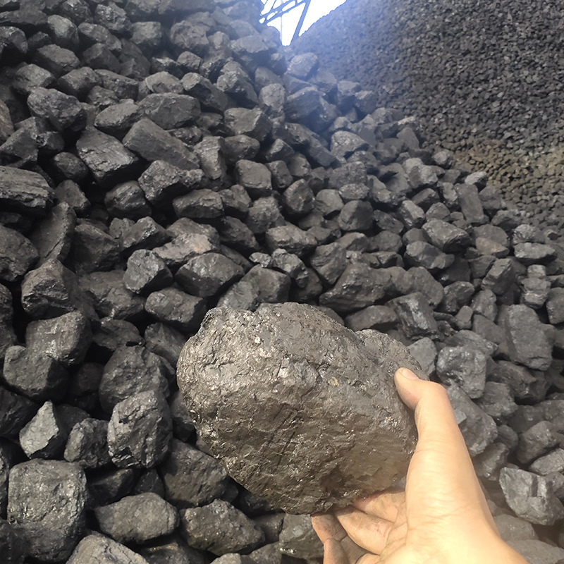Coal Mine Supplies Large Pieces of Roasted Bituminous Coal, Industrial Boilers with High Heat Capacity, High Gas Production, High and Low Sulfur, Non-Coking Wholesale