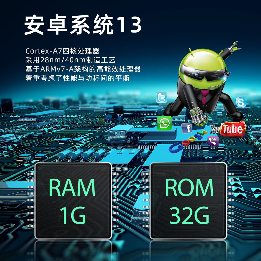 Suitable for 7inch Volkswagen Car Android Gps Navigation Bluetooth Carplay Car Central Control High-Definition Reversing Rear View