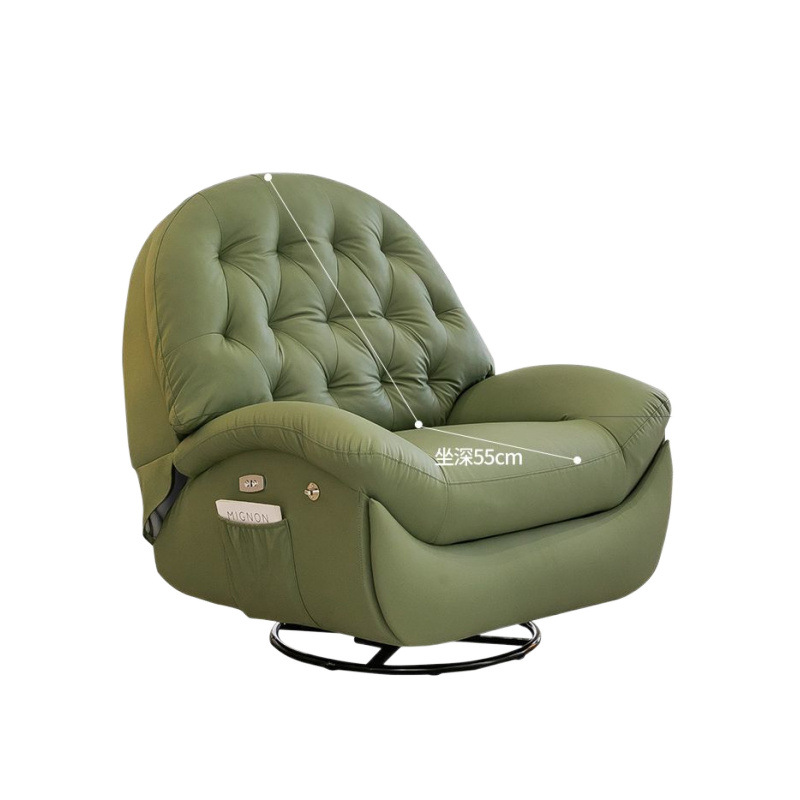 Gypsophila Sofa Multi-Functional Space Living Room Light Luxury Leisure Electric Single Lazy Rocking Chair Adult Rotatable