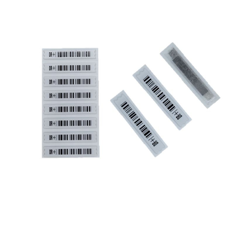 DR Acousto-Magnetic Anti-Theft Magnetic Strip Supermarket Anti-theft Magnetic Strip Strong Viscous Acousto-Magnetic Soft Label Commodity Anti-theft Bar Code