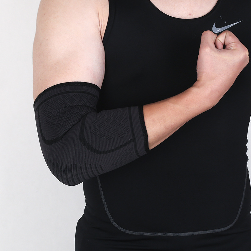 Sports elbow pad summer running basketball cycling mountaineering breathable nylon elbow pad basketball fitness knitted sports elbow pad