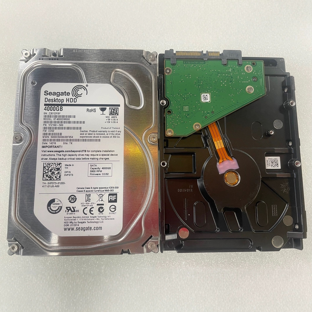 ST 4Т настольный механический жесткий диск разборка