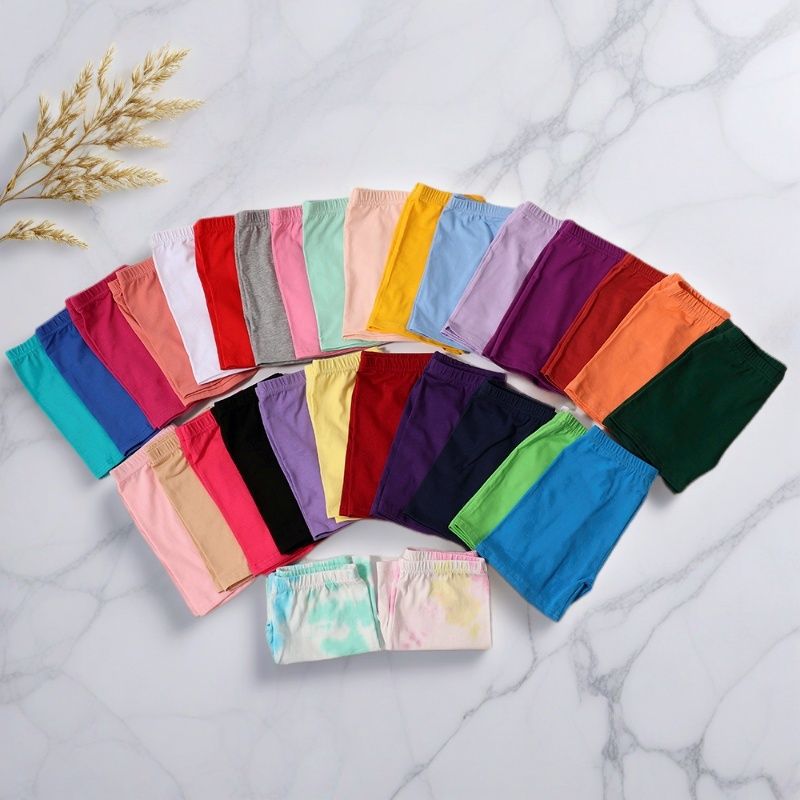 Children's Dance Pants Practice Pants Cotton High Elastic Tight Trim Pants Large Children's Summer Anti-light Latin Dance Shorts