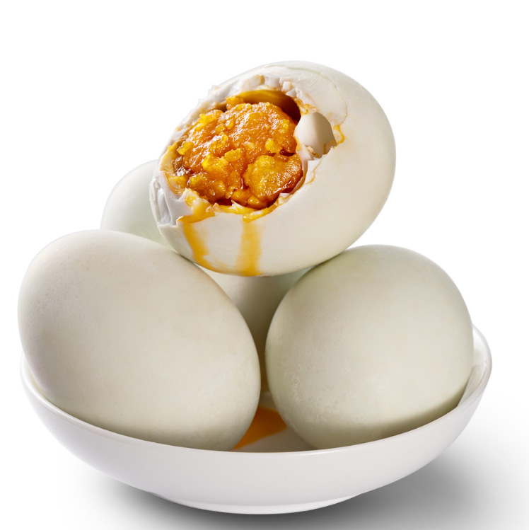 Wholesale Unsalted and Slightly Salty Universal Packaged Salted Duck Eggs Customized Roasted Sea Duck Eggs Whole Box 100 Pieces 50G/60G/70G