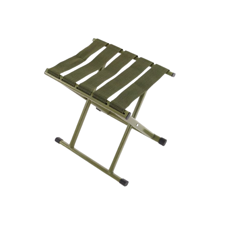 Factory Wholesale Flat 45 Backless Folding Mazar Casual Fishing Stool Outdoor BBQ Mazar Camping Stool Chair
