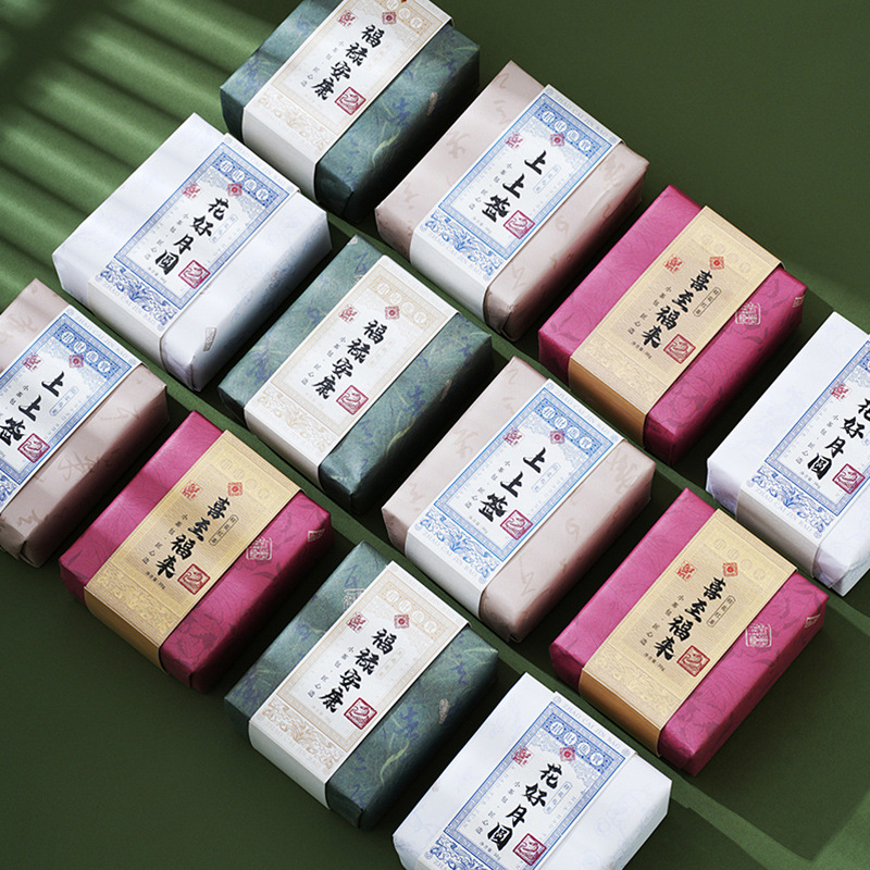 Чай Банли полудеревянный праздник драконьего лодки подарок маленький чайный пакетик свадебный чай камелия благословения и здоровья бизнес маленький подарок с сувениром