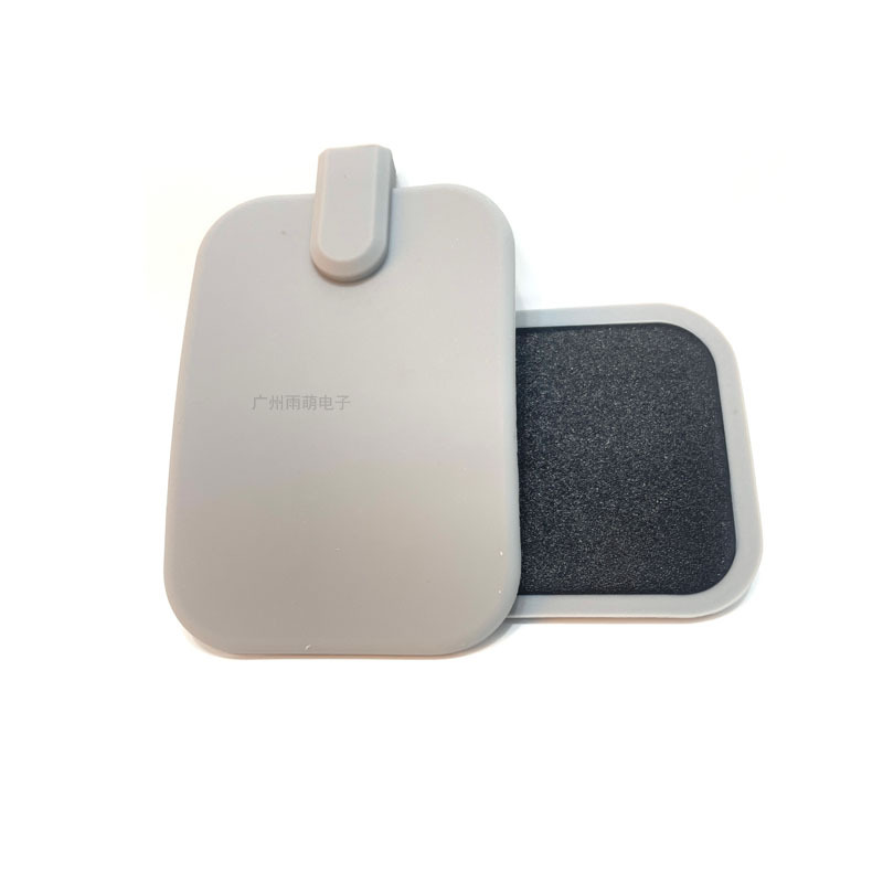 Medium frequency physiotherapy instrument three jack hyperthermia electrode plate fever acupuncture electrotherapy pulse heating therapy instrument flat accessories